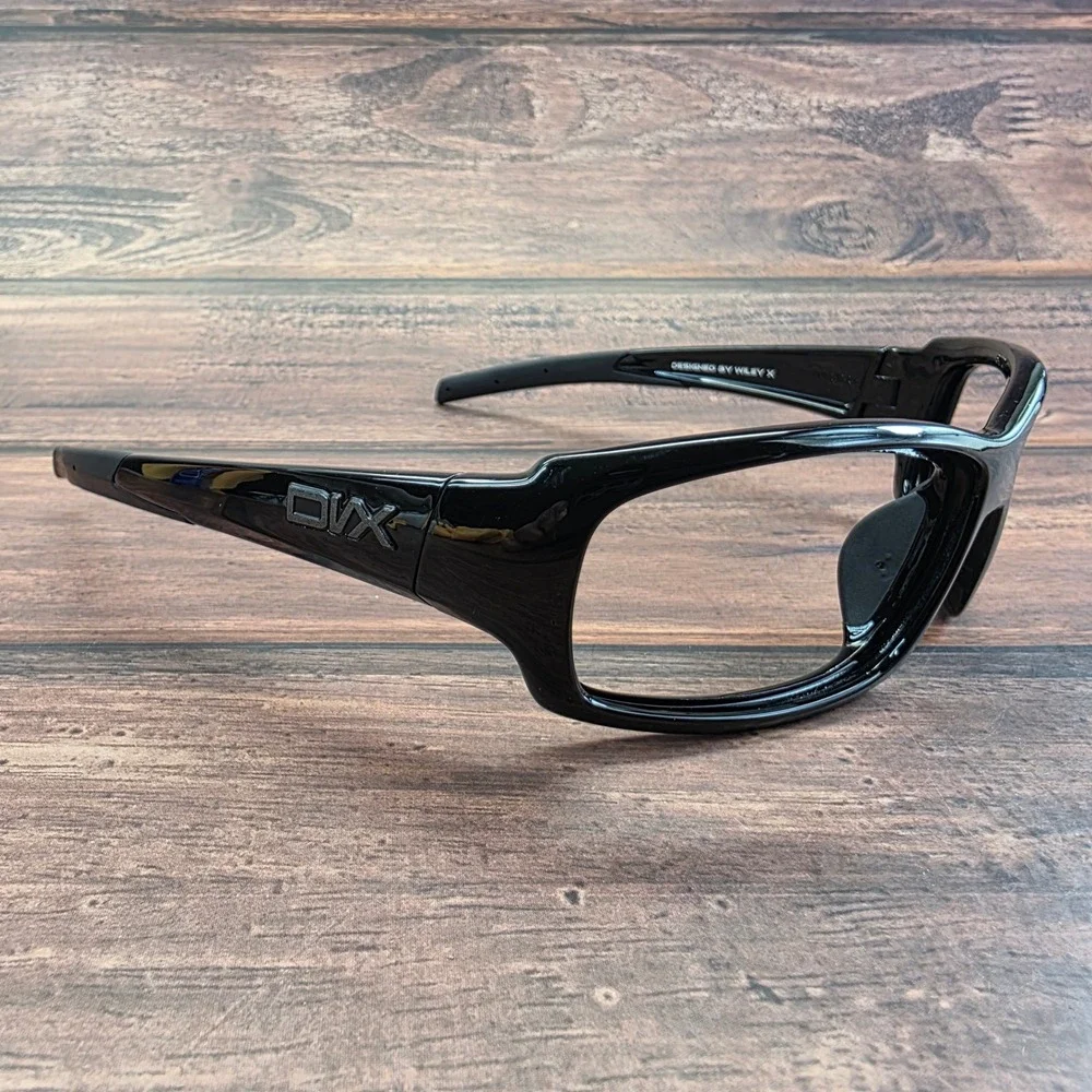 Wiley X DVX Oculus Black Wrap Around Safety Glass ANSI Z87-2+ 2311Z‎ FRAMES ONLY